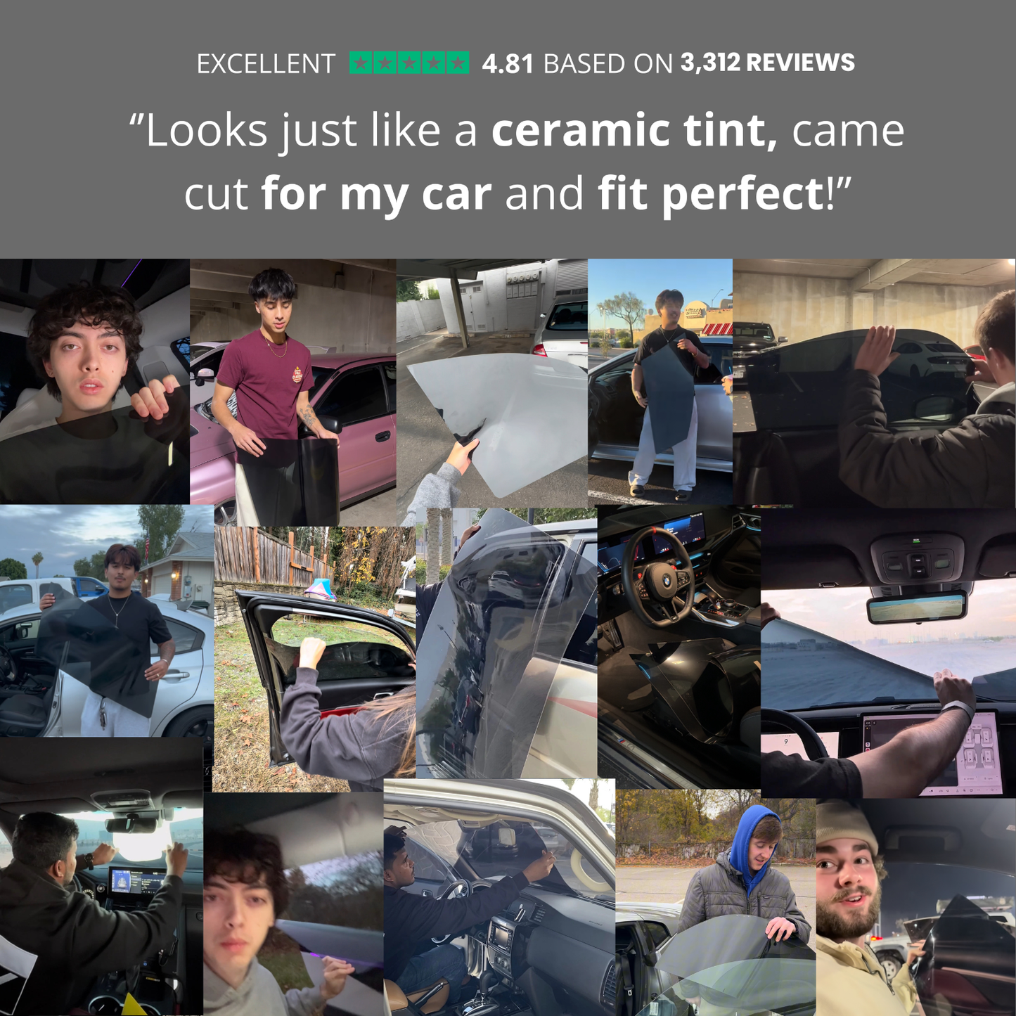 ShadeX™ Removable Window Tint